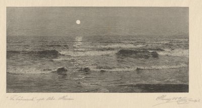 Soumrak od Henry Wolf, after Alexander Harrison