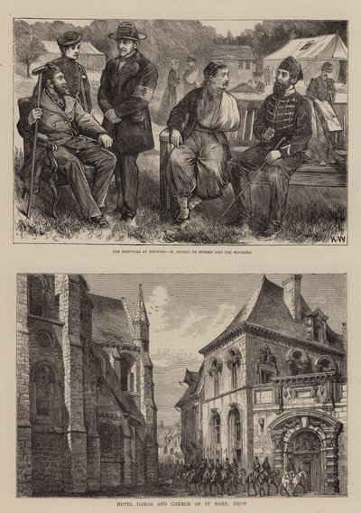 Scény ve Francii od Henry Woods