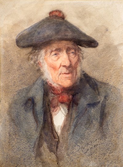 Bonnet Laird, kolem roku 1905 (akvarel) od Henry Wright Kerr