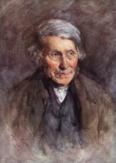 Annals of the Parish: The Millwright (barevné lito) od Henry Wright Kerr
