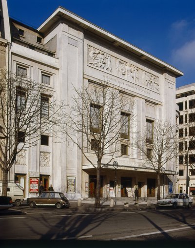 Theatre des Champs Elysees od Henry van de Perret Auguste (1874 1954) & Perret Gustave (1876 1952) Velde