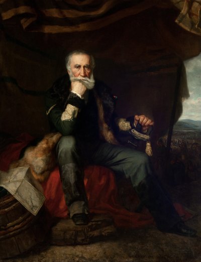 Portrét generála Henryka Dembińského. od Henryk Rodakowski