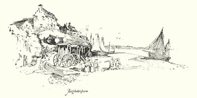 Brighthelmstone (litho) od Herbert (after) Railton