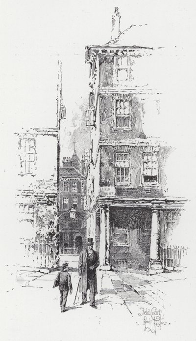 Field Court (rytina) od Herbert (after) Railton
