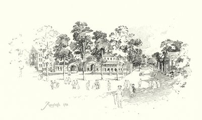 Ranelagh Gardens, Londýn od Herbert (after) Railton