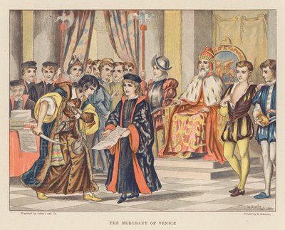 Shakespeare pro mladé: (barevná litografie) od Herbert (after) Sidney