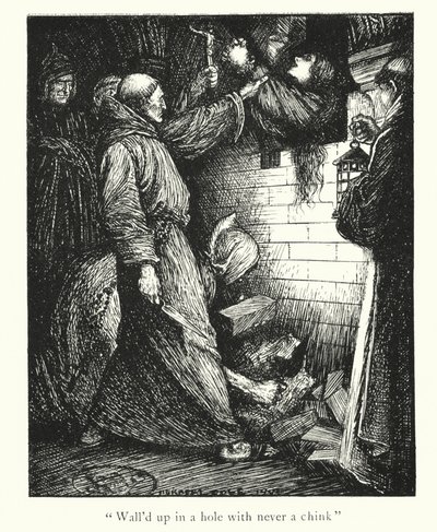 Ingoldsbyho legendy: Netley Abbey (litografie) od Herbert Cole