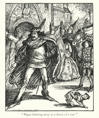 Ingoldsbyho legendy: (litografie): The Blasphemer