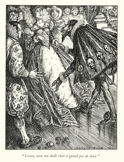 Ingoldsbyho legendy: The House-Warming (litografie) od Herbert Cole