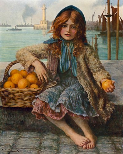 Malá měděná hlava od Herbert Gustave Schmalz