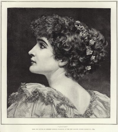 Lucille, od Herberta Schmalze od Herbert Gustave Schmalz