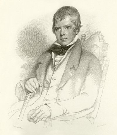 Sir Walter Scott od Herbert Gustave Schmalz