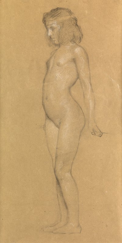Studie pro „The Trailing Clouds of Glory“, 1898 od Herbert James Draper
