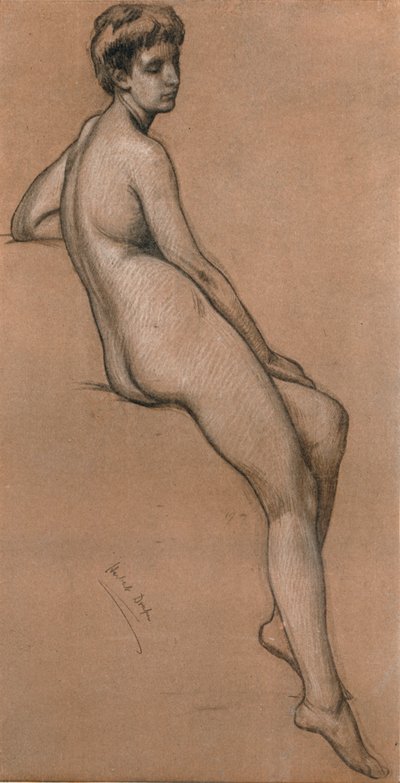 Study of Line od Herberta Drapera, c1903 od Herbert James Draper