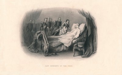 Poslední okamžiky cara, c1857. od Herbert Bourne