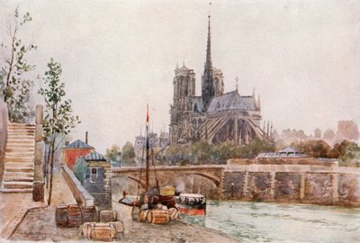Notre Dame, Paříž od Herbert Menzies Marshall