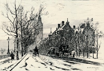 Nábřeží, Westminster, c1892, 1894 od Herbert Menzies Marshall