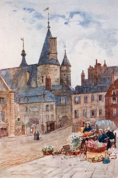 Hotel-de-Ville, Nevers od Herbert Menzies Marshall