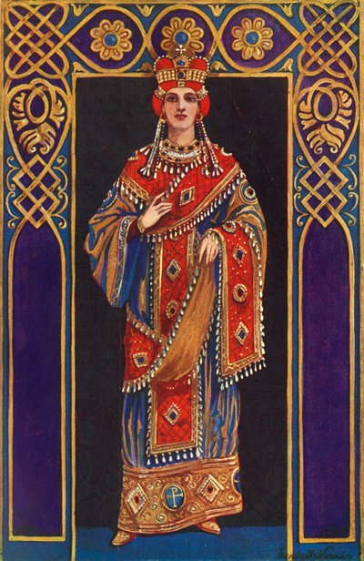 Císařovna desátého, jedenáctého a dvanáctého století, A.D., 1924. od Herbert Norris