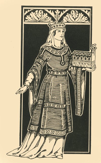 Císařovna Cunigunda, 1002-1024, 1924. od Herbert Norris