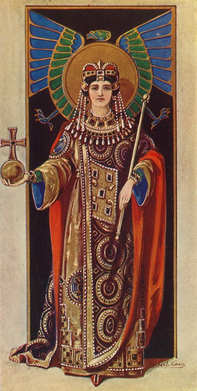 Císařovna Irene A.D. 797-802, 1924. od Herbert Norris