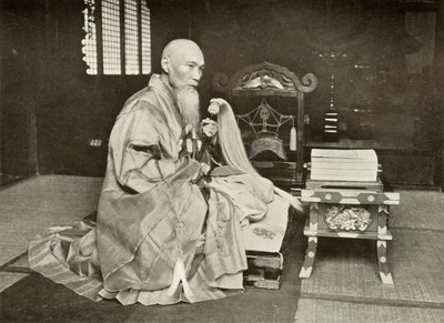 Buddhistický opat, 1910. od Herbert Ponting