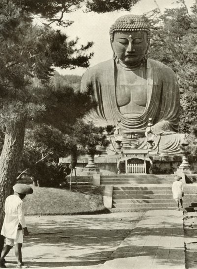 Amida, Buddha, 1910. od Herbert Ponting