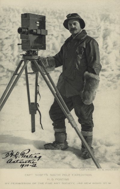 Expedice kapitána Scotta na jižní pól. H G Ponting od Herbert Ponting