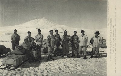 Expedice kapitána Scotta na jižní pól. Jižní strana 1911. od Herbert Ponting