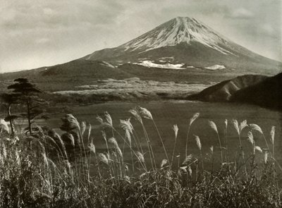 Fuji a Kaia Grass, 1910. od Herbert Ponting
