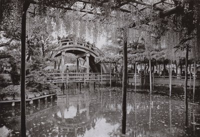Kameido (černobílá fotografie) od Herbert Ponting