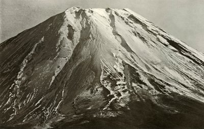 Crest of Fuji, 1910. od Herbert Ponting