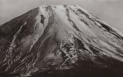 The Crest of Fuji, telefotografie od Shoji od Herbert Ponting