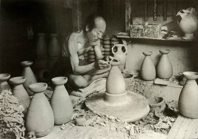 Hrnčíř za volantem, 1910. od Herbert Ponting