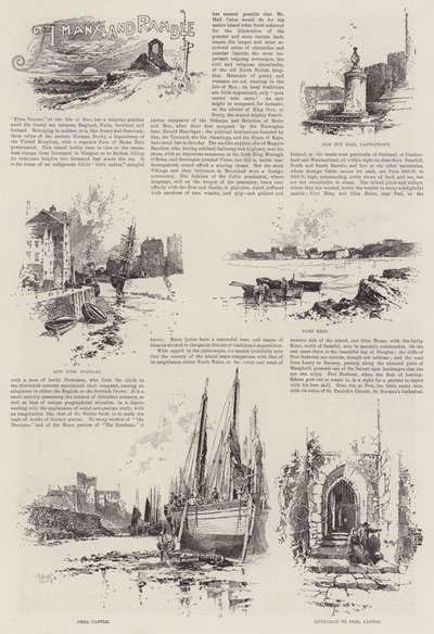 Toulání po Manské zemi od Herbert Railton