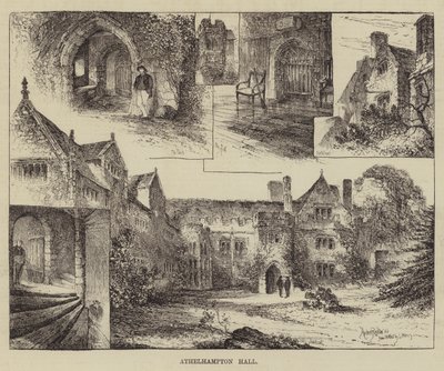 Athelhampton Hall od Herbert Railton