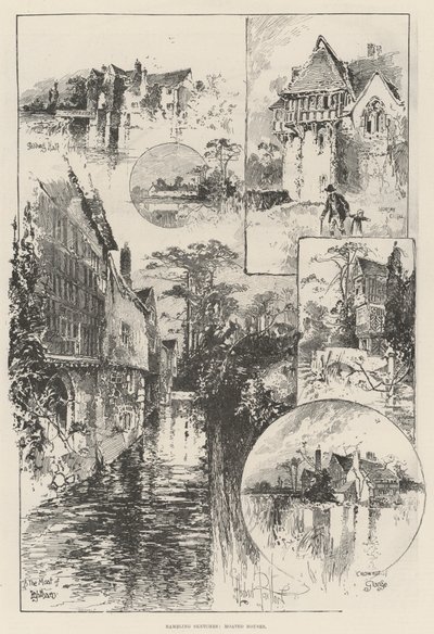 Rambling Sketches, Moated Houses od Herbert Railton