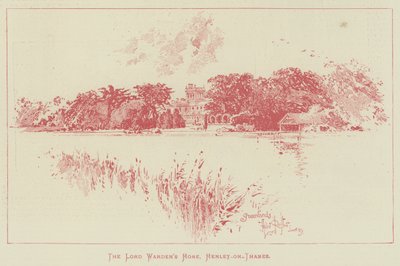 Domov lorda Wardena, Henley-on-Thames od Herbert Railton