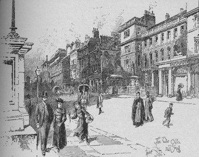 War Office, Pall Mall, c1890 od Herbert Railton