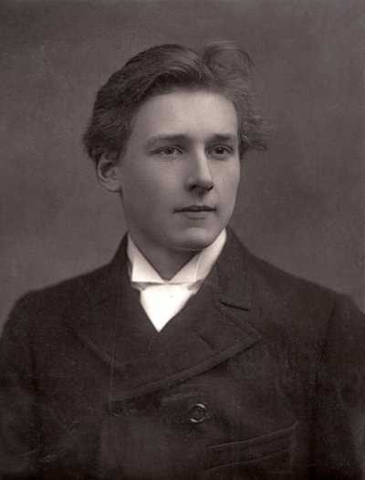 Edward Gordon Craig, asi 1890 (foto) od Herbert Rose Barraud