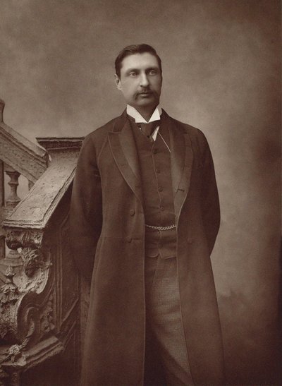 Portrét spisovatele Sira Henryho Ridera Haggarda 1856-1925. od Herbert Rose Barraud