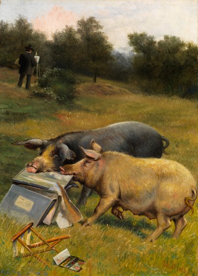 Dobrou chuť (olej na plátně) od Herbert William Weekes
