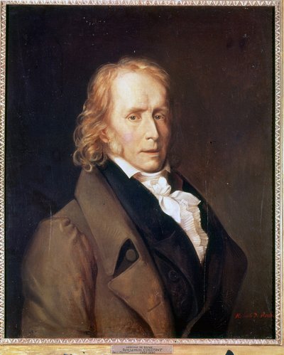 Portrét Benjamina Constanta (1767 - 1830) od Herkula de Roche. od Hercule de Roches