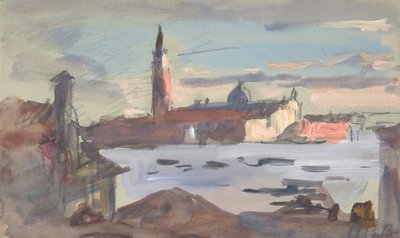 San Giorgio Maggiore, Benátky, 1840-1906. od Hercules Brabazon Brabazon