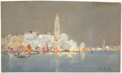 Benátské capriccio se zvonicí od Hercules Brabazon Brabazon