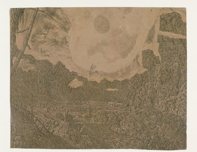 Krajina s vodopádem, druhá verze Krajina s vodopádem: Druhá verze od Hercules Segers