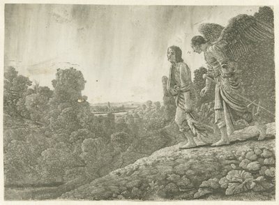 Tobiáš a anděl od Hercules Segers