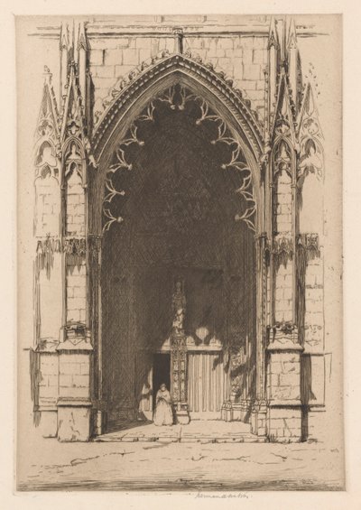 Brána kosmanů, St. Quen od Herman Armour Webster