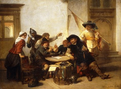 Strážní místnost, od Herman Frederick Carel Ten Kate