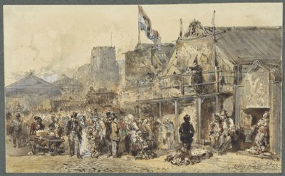 Veletrh v Leeuwardenu, Oldenhove na obzoru od Herman Frederik Carel ten Kate